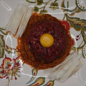 Beef Tartare Noodles / 육회비빔면