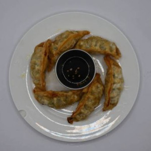 Fried Pork Dumplings / 군만두