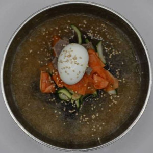 Cold Buckwheat Noodle Soup / 물냉면