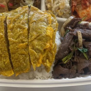 Bulgogi & Meat Jun Combo