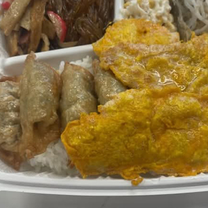 Fish Jun & Mandu Combo