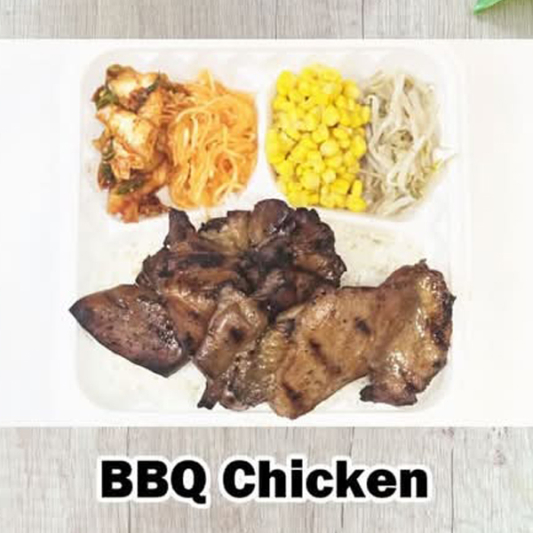 BBQ Chicken (3 pcs) Plate