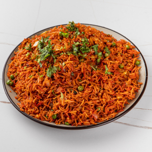 Manchurian Fried Rice with Gravy & Manchurian Balls