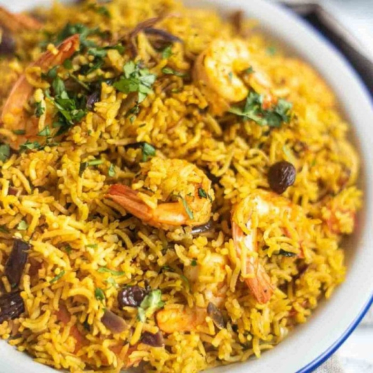 Shrimp Biryani