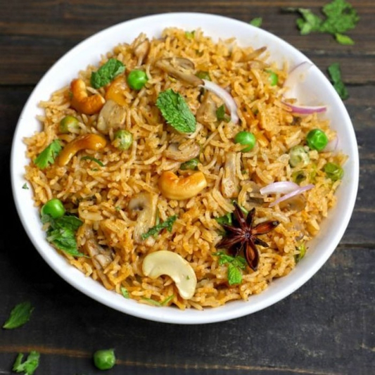 Mushroom Pulao