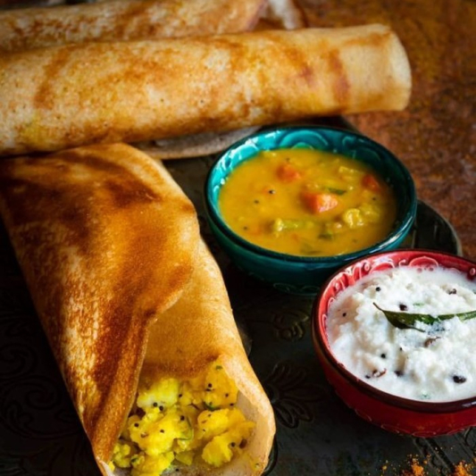 Onion Masala Dosa