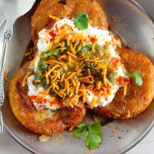 Aloo Tikki Chaat