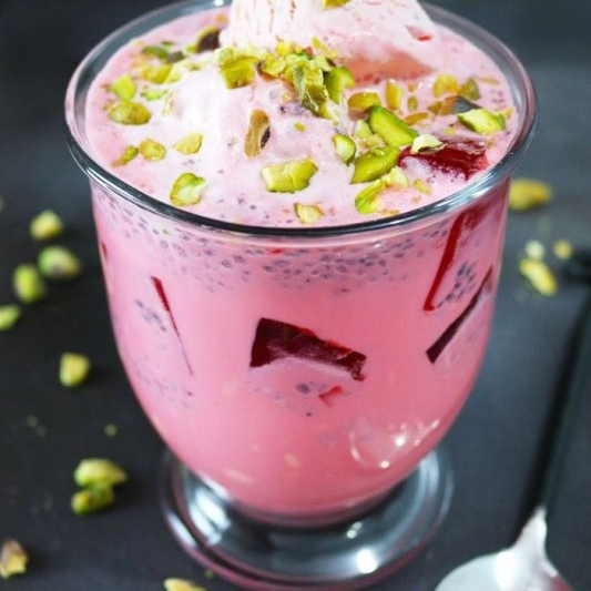 Flavored Falooda Ice Cream