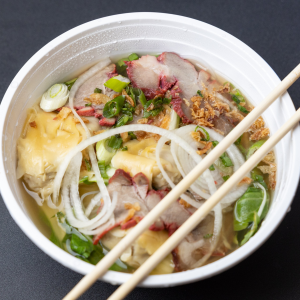 N8. Wonton Rice Noodle Soup