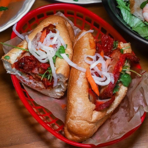 S1. Char Siu Pork Sandwich