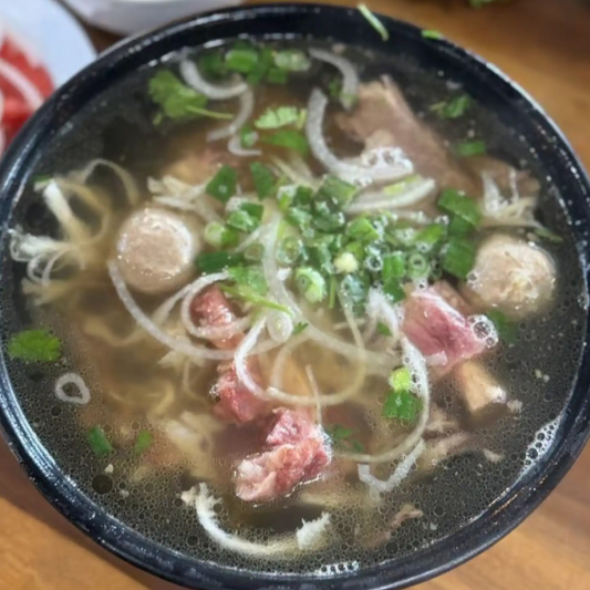 P1. Pho Combination Special with Oxtail & Filet Mignon