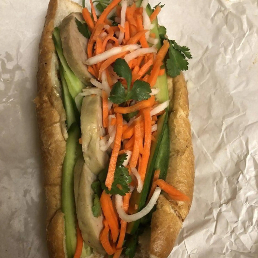 S2. Pork Sausage & Pork Skin Sandwich
