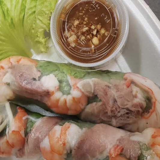 Shrimp and Pork Spring Rolls