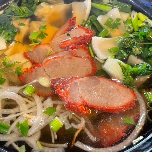 N18. Wonton Egg Noodle Soup