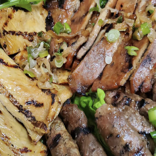 A14. Combination Mix of Grilled Meat