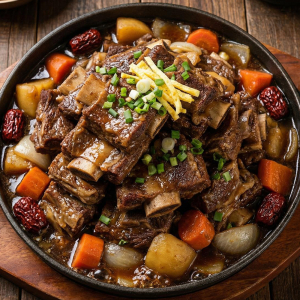 Spicy Galbi Jjim / 韩式辣炖牛肋排