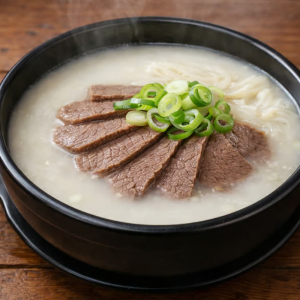 Beef Brisket Seolleongtang  / 牛胸肉韩式雪浓汤