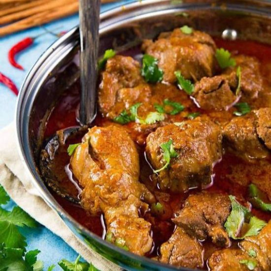 Chicken Curry Nepali Style with Rice