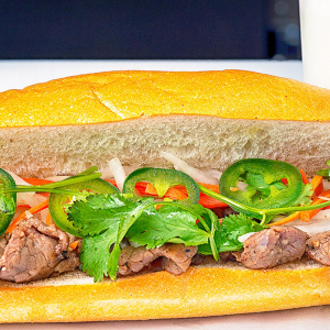 Beef Lemongrass Sandwich