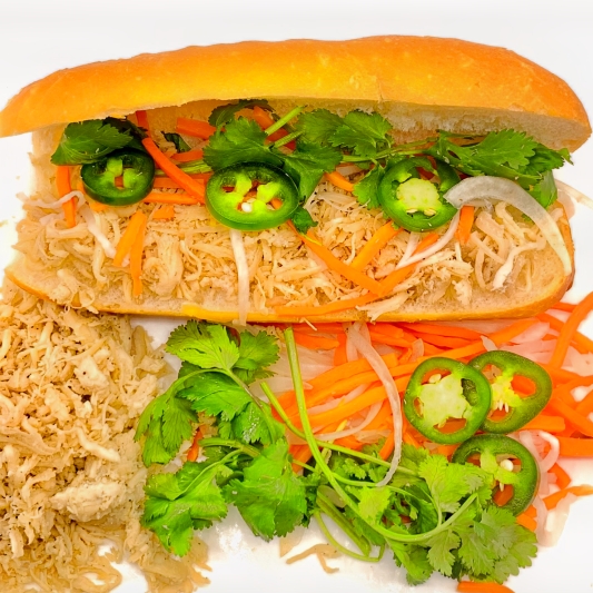 Shredded Chicken Sandwich