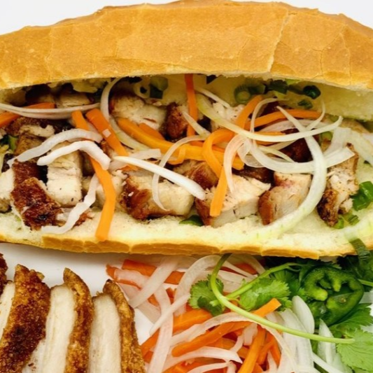 Crispy Pork Belly Sandwich