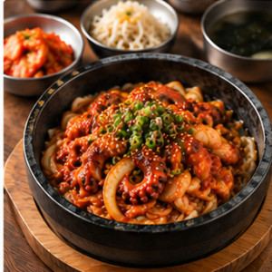 Octopus Rice Bowl / 낙지 덮밥