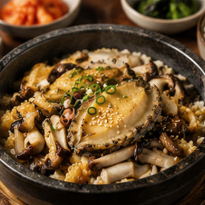 Abalone Pot Rice / 전복 솥밥