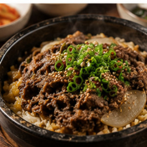 Bulgogi Pot Rice / 불고기 솥밥