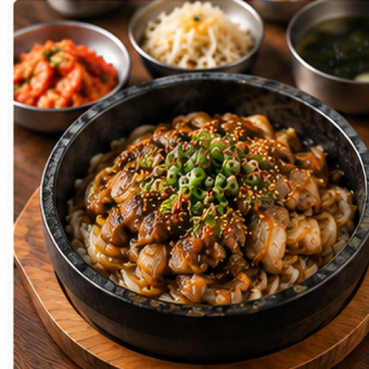 Beef Intestine Rice Bowl / 대창 덮밥