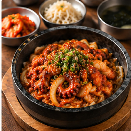 Octopus Rice Bowl / 낙지 덮밥