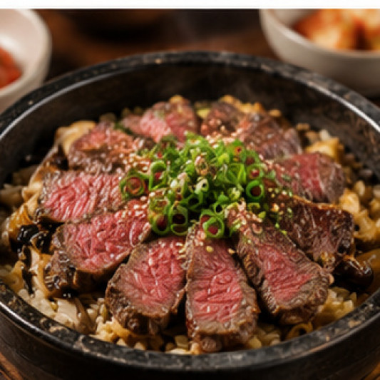 Steak Pot Rice / 스테이크 솥밥