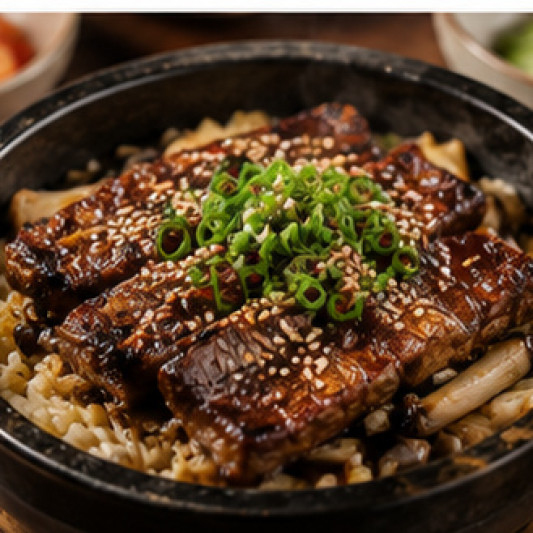 LA Galbi Pot Rice / LA갈비 솥밥