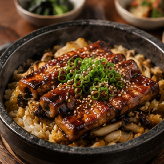 Eel Pot Rice / 장어 솥밥