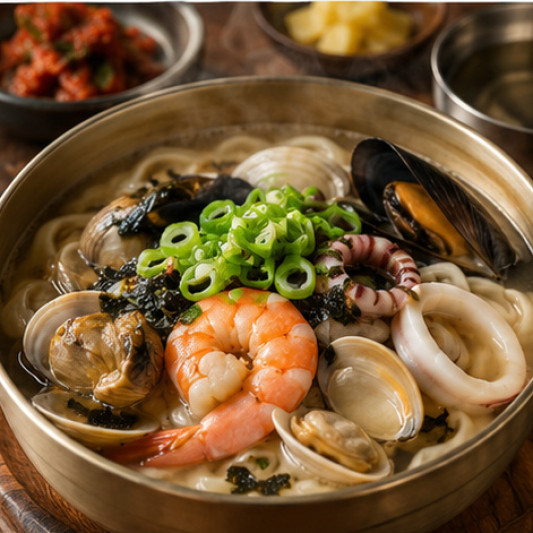 Seafood Kalguksu / 해물칼국수
