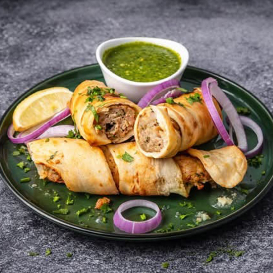 Mutton Kebab Naanwich