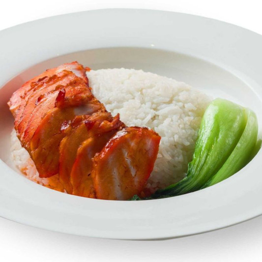 Rice and Honey BBQ Pork 叉烧饭 