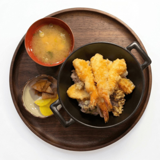 Shrimp & Vegetable Tendon | 새우 야채 덴돈