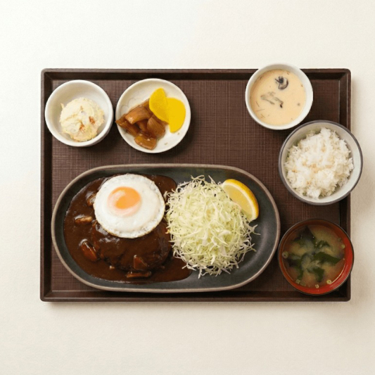 Hamburg Steak | 함박 스테이크