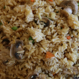 Mushroom Fried Rice 蘑菇炒饭