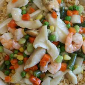 Seafood Fried Rice 海鲜炒饭
