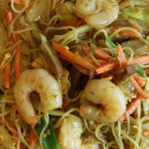 Singapore Style Rice Noodles 星式炒米粉