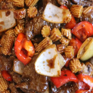 Beef & Baby Corn 玉米仔牛肉