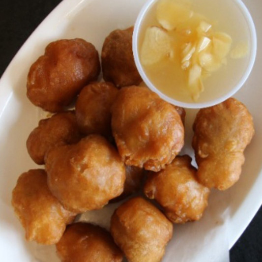Honey Garlic Chicken Ball 蜜汁蒜子鸡波