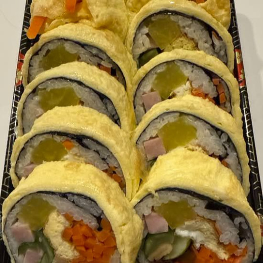 35. Rolled Omelet Kimbap