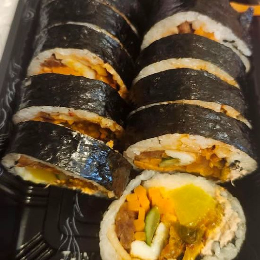23. Tuna and Kimchi Kimbab