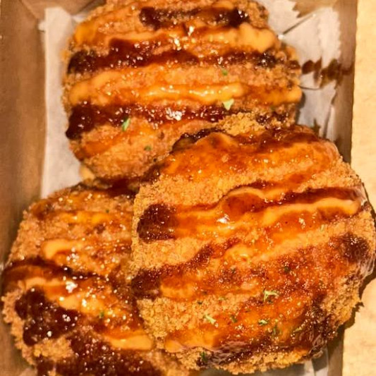 Mini Crunchy Rice Ball (3 pcs)