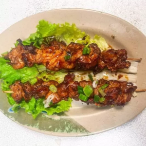 B. BBQ Lemongrass Chicken Skewer / Sườn G&agrave; Nướng