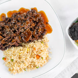 Beef Teriyaki Dinner Entr&eacute;e
