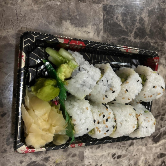 Cucumber Avocado Roll