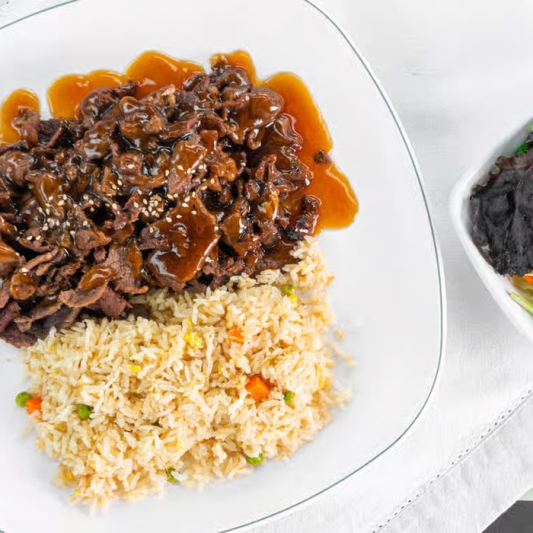 Beef Teriyaki Dinner Entr&eacute;e